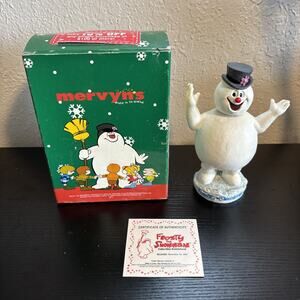 Frosty the Snowman Bobblehead Figure Mervyns Limited Edition Vintage 2001